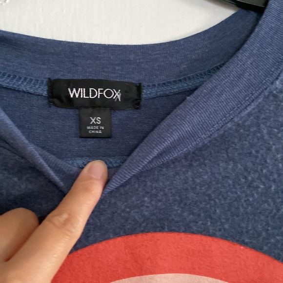 Wildfox soft crewneck in size XS - Picture 2 of 4